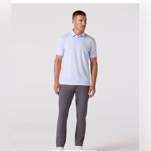 Mizzen+Main Charcoal Helmsman 5 Pocket Performance Pants